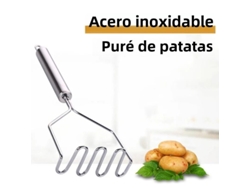 Molinillo Manual De Patatas De Acero Inoxidable, Triturador De Frutas Y Verduras, Utensilio De Cocina Para Niños.