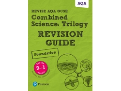 Libro Pearson REVISE AQA GCSE (9-1) Combined Science Trilogy Foundation Revision Guide (Inglés)
