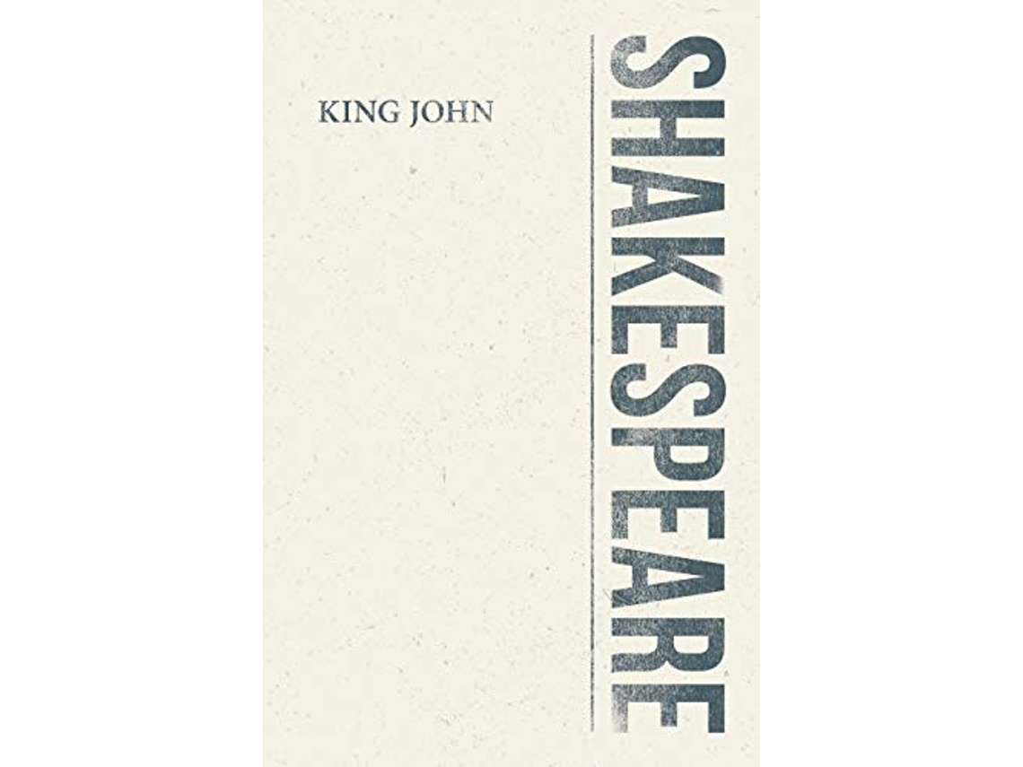 Libro King John Shakespeare Library de William Shakespeare (Inglés)