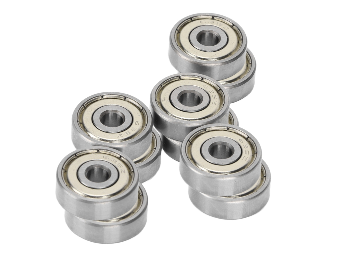 Rodamientos de bolas de ranura profunda con doble blindaje metálico (protección, durabilidad)