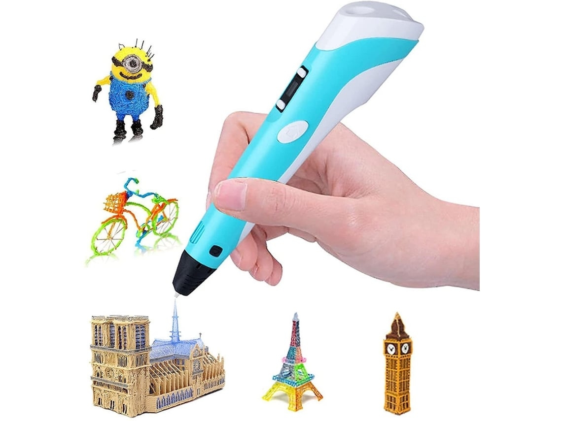 Bolígrafo de impresión 3D, bolígrafo de dibujo 3D, bolígrafo 3D creativo para bricolaje, el mejor regalo para niños y adultos, regalos navideños, bricolaje Gusshious