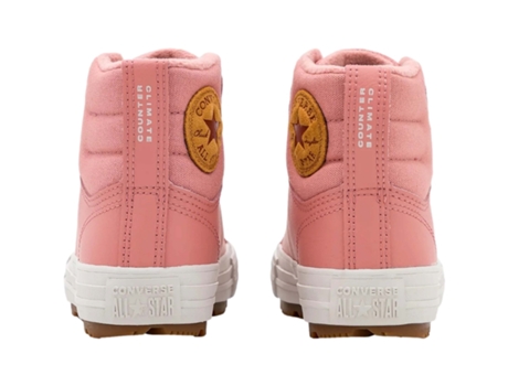 Zapatillas de Niños CONVERSE Chuck Taylor All Star Piel Rosa (29)