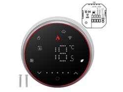 Termostato inteligente Wifi con pantalla táctil y control por aplicación (100-240 V)