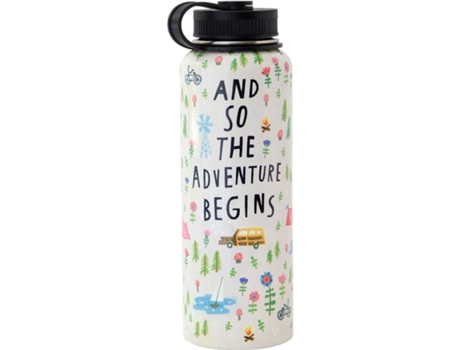 Botella NATURAL LIFE de Água And So The Adventure Begins