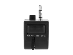 Adaptador de auriculares con micrófono para mando de PS4