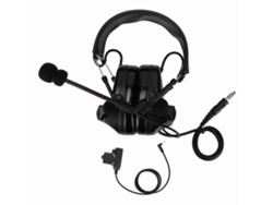 Auriculares militares con reducción de ruido y captación de sonido