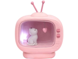 2026-lámpara De Escritorio Decorativa Gatito Led Luz Nocturna Rosa Para Niños Habitación