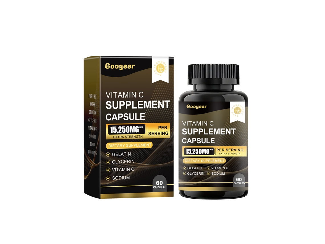 Cápsulas multivitamínicas de vitamina C diarias