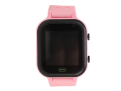 Dan26-reloj Inteligente Para Niños Con Voz Ip67 Impermeable Pantalla Táctil Reloj Alarma Inteligente Rosa