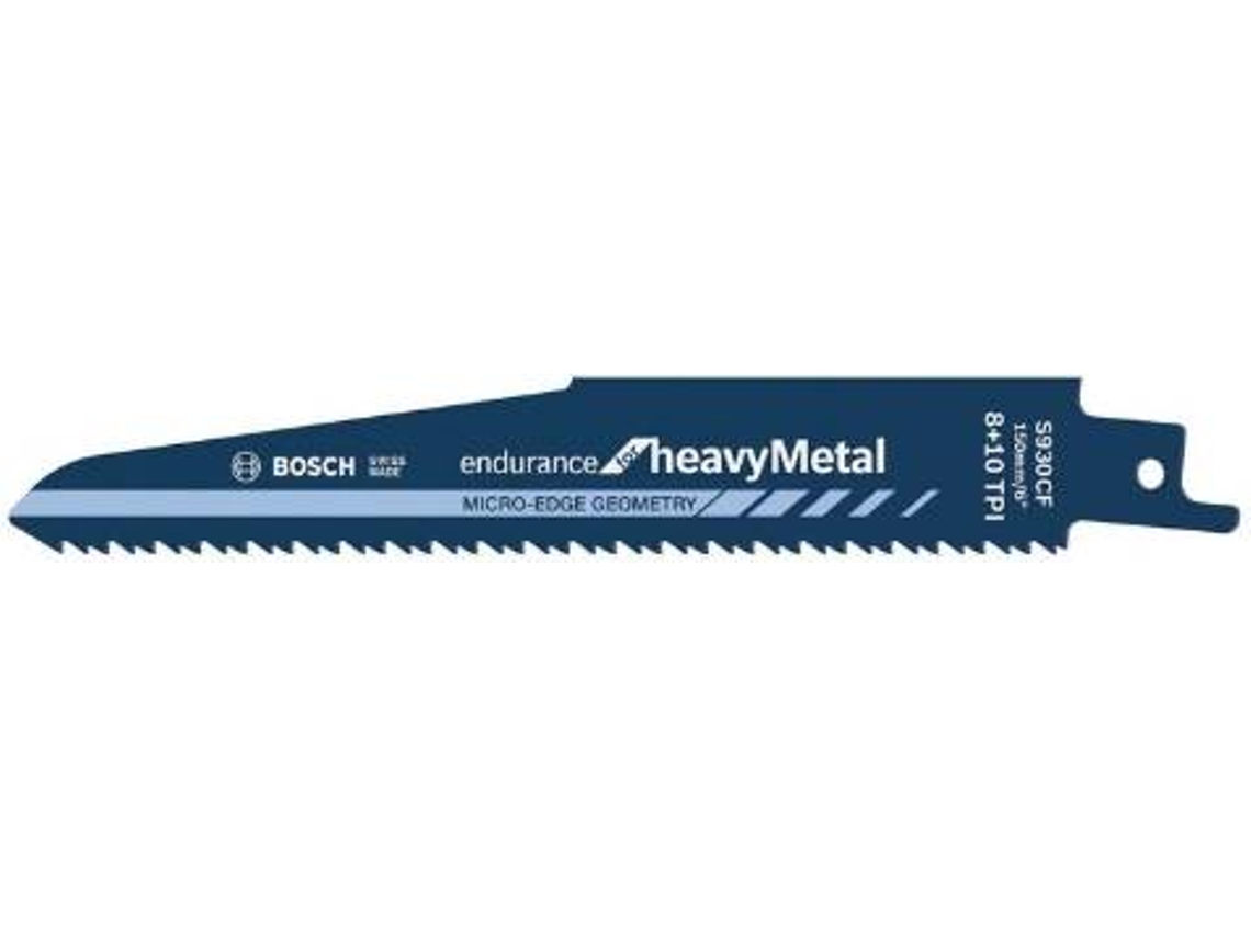 Hoja de Sierra Sable BOSCH S 930 Cf Resistencia para Metal Pesado
