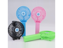 2026-ventilador Portátil Mini De Mano Plegable Usb Recargable 3 Velocidades 7 Aspas Para Viajes Maquillaje