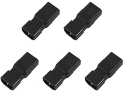 5 Adaptadores De Conector Iec Para Fuente De Alimentación Pdu Ups Macho C14 A C19