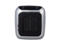 Calefactor portátil, calefactor de pared con ventilador y control remoto (gris) Cuich