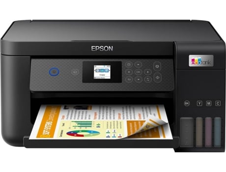 Impresora EPSON EcoTank ET-2851 (Multifunción - Inyección de Tinta - Wi-Fi)