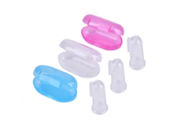 Cepillo De Dientes De Silicona Para Bebés Con Tapa Para La Higiene Bucal Infantil.