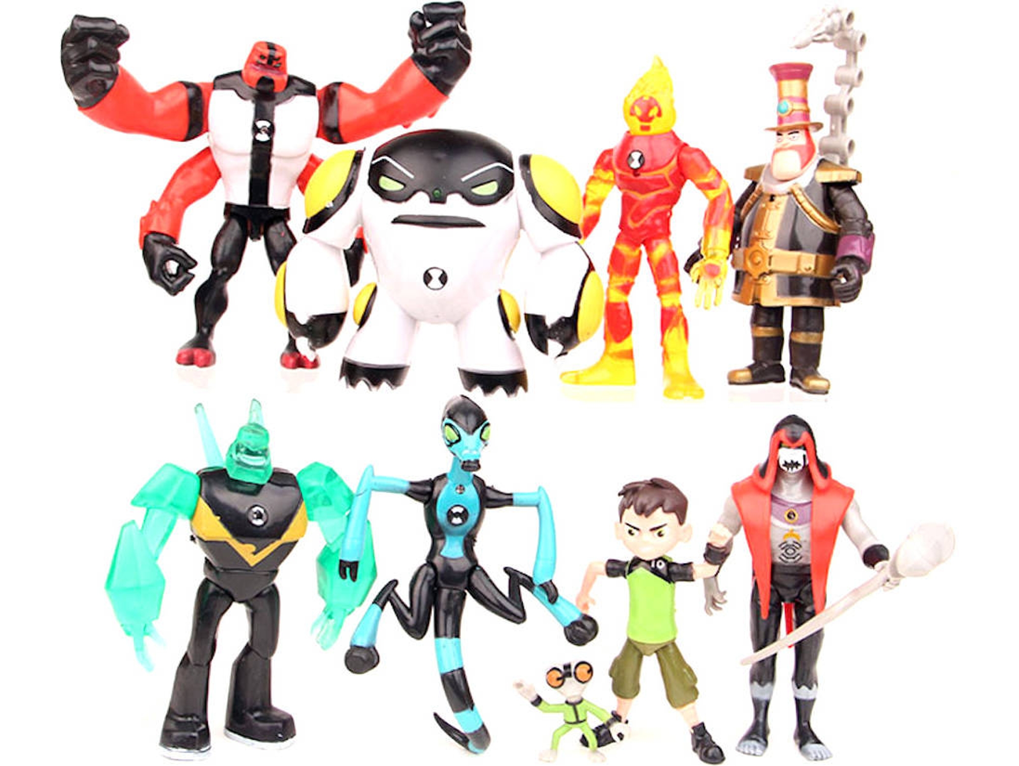 Figuras EASTVAPS Ben 10 (9 Piezas)