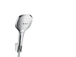HANSGROHE Raindance Select E set de soporte de ducha 120 3jet con manguera de ducha 160 cm, 26720, Color: cromado