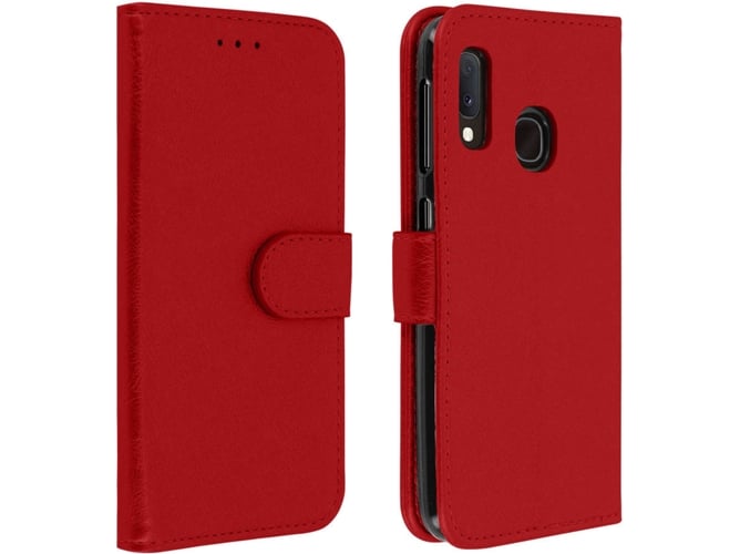 Funda Samsung Galaxy A20e AVIZAR Vintage Rojo