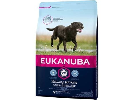 Pienso para Perros EUKANUBA Mature (3 Kg - Seco - Sénior)