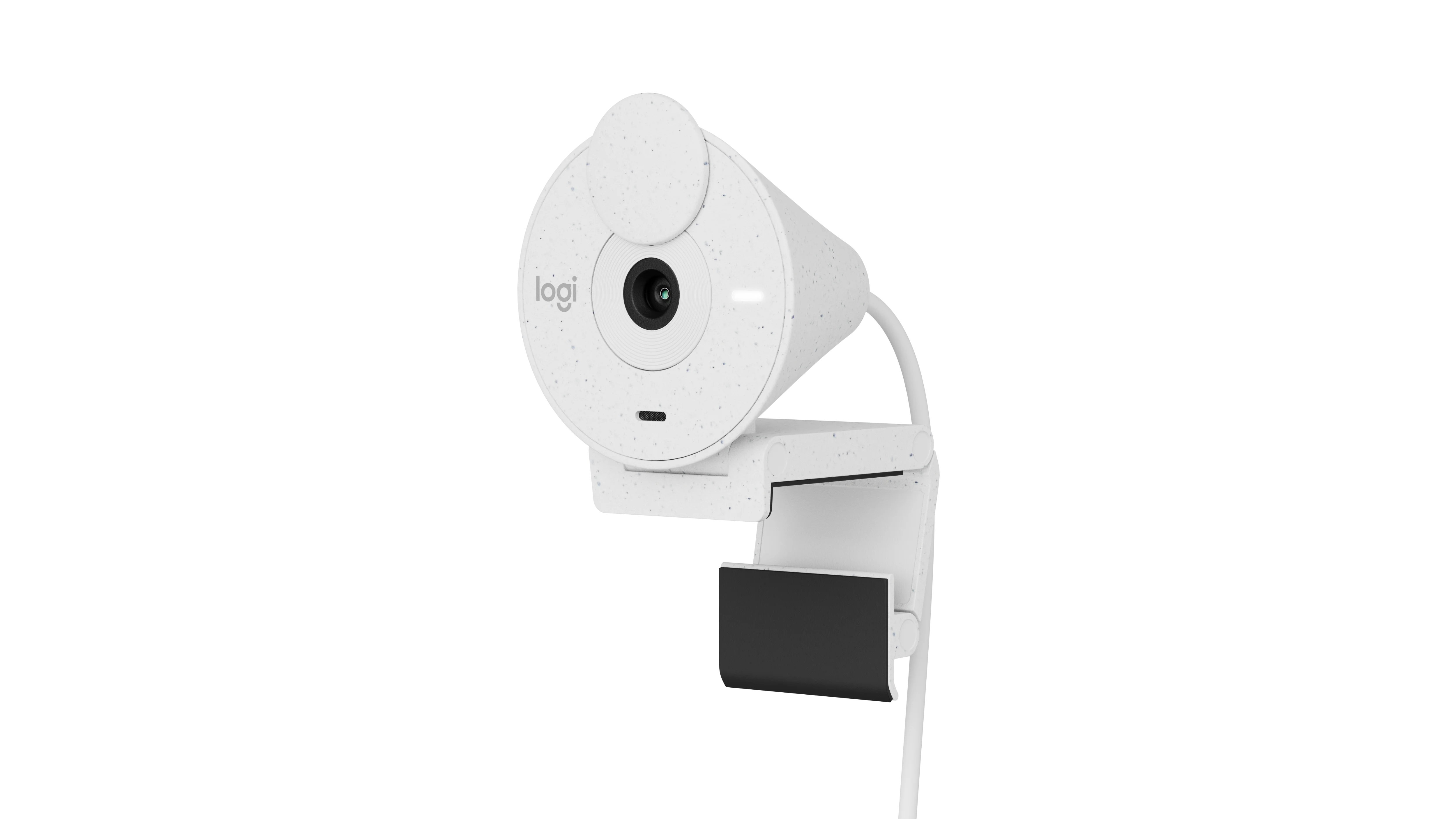 Cámara Web LOGITECH Brio 300 (Full HD - 1080p - USB tipo C - Blanco)