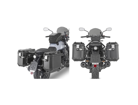 Soporte de la maleta lateral de la moto GIVI Monokey Moto Guzzi V7 Stone 21