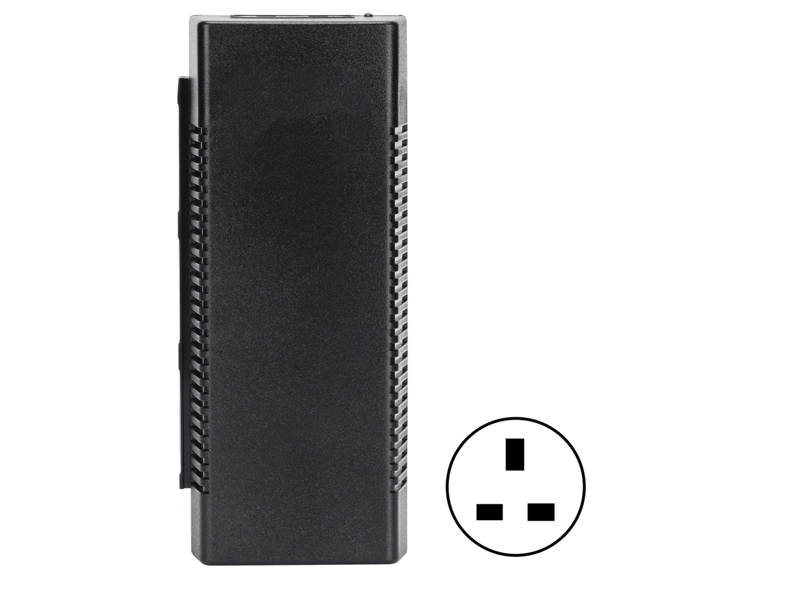 Injetor Poe Gigabit 30w Ultra Com Proteção Múltipla De Circuito Ieee802.3at Para Câmera Ip E Telefone Ip 100-240v Uk