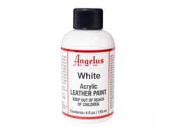 Pintura Cuero Y Polipiel Angelus 118 Ml (Blanco / White 005)