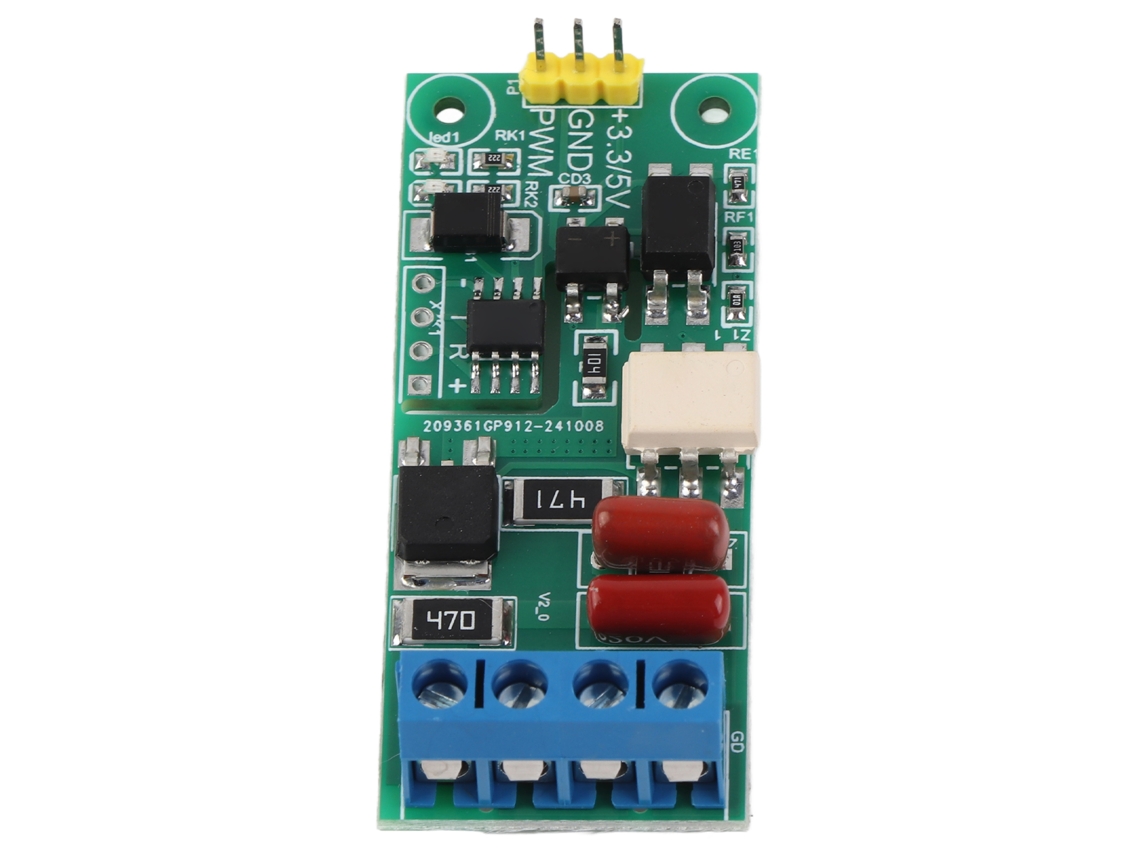 Placa Controladora De Microcontrolador De Potência Pwm Ac220v Módulo De Controle Yyac‑3s