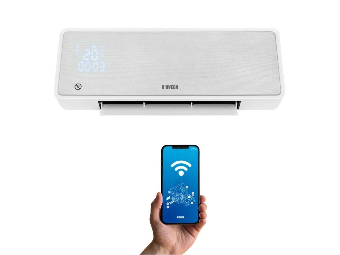 Calefactor Split Cerámico de Pared N'OVEEN HC3299 Blanco 2000 W