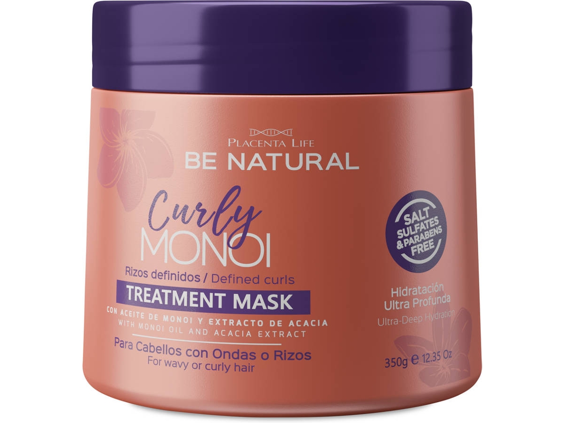 Mascarilla para el Pelo BE NATURAL Rizos Definidos (350g)