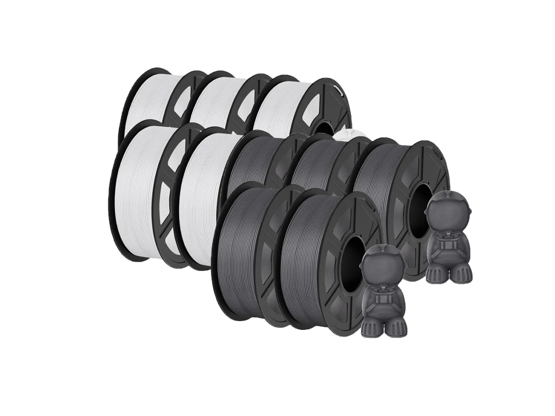 Filamento PLA mate para impresora 3D, peso 1,1 kg, impresión suave, 5wt5gy OEM