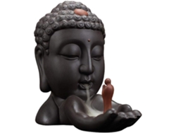MEOIRUERY Encantador detalle decorativo, linda figura de monje para oración y meditación. Mejora el ambiente y la concentración de los invitados. Ideal para la 