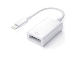 Adaptador USB a Lightning para iPad/iPhone de Apple