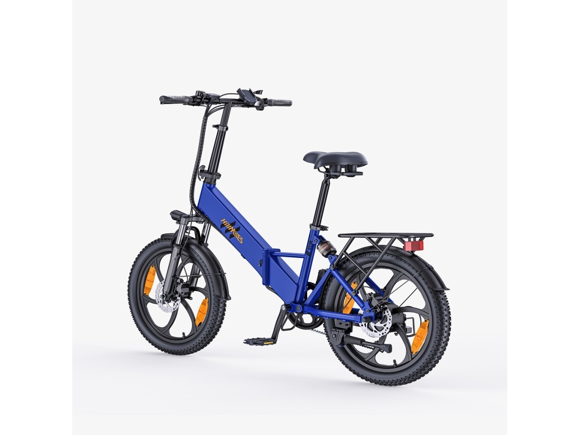 Bicicleta eléctrica plegable Hillmiles Mile 2 con batería de 36 V 13 Ah y 250 W de potencia.