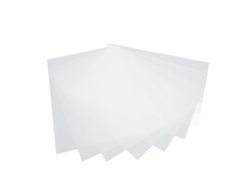Cubierta De Encuadernación A4, 50 Hojas, Pvc Ligero Y Resistente, Para Máquinas De Encuadernación.