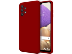 Carcasa Samsung Galaxy A32 5G TUMUNDOSMARTPHONE Silicona Líquida Rojo