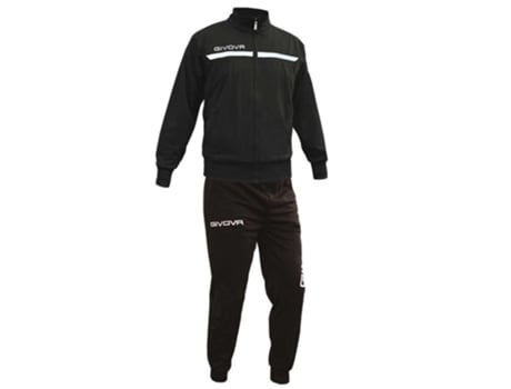Chándal para Hombre GIVOVA One Negro para Fútbol (XXXL)