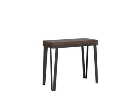 Consolas Rio Premium Extensible hasta 300 cm ITAMOBY (90 x 40 x 77 cm - Paneles de Melamina - Nogal)