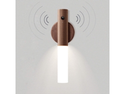 Lámpara de pared LED portátil inteligente con batería, luz nocturna con sensor de movimiento para dormitorio, sala de estar, habitación de niños, baño,