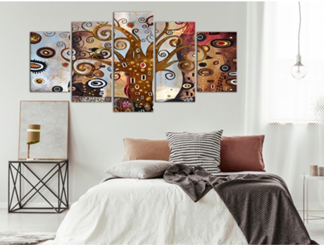 Cuadro ARTGEIST Joy of Life (5 Parts) Wide (200x100)