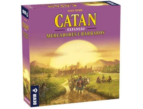 Expansión de Juegos DEVIR Catan mercadores e bárbaros Versión Portugués (Edad Mínima Recomendada: 10 años)