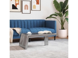 Mesa De Centro | Mesa De Café | Mesa De Salón Estilo Aviador Vintage De Aluminio