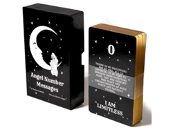 2026-cartas Tarot Con Borde Dorado Y Número Ángel Instrucciones Y Caja Con Bronceado
