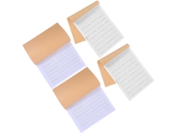 2 Unidades, Cuaderno, Blanco, Comercial, Cuadernos De Contabilidad En Blanco, Juego 4, Registro Ple