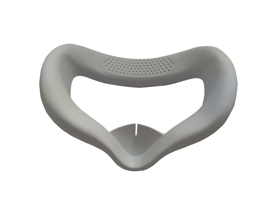 Máscara Para Ojos Para Quest2 Tapa Facial De Silicona Blanca