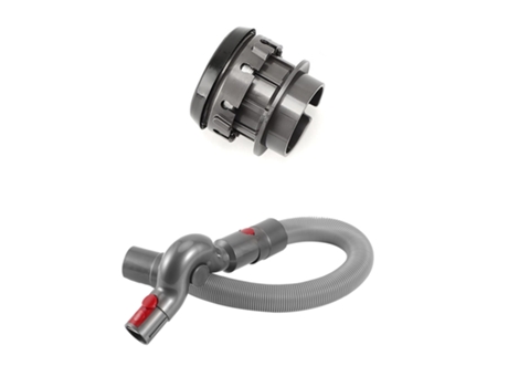 Paquete de 2 piezas de repuesto de liberación rápida y manguera con cabezal de limpiador de rodillo suave para aspiradora Dyson V6 V7 V8 V10