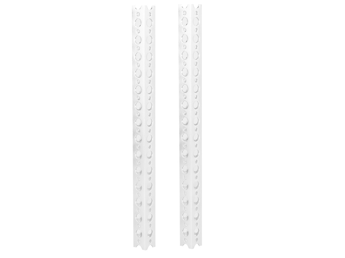 2pcs Viga Quadrada de Alumínio 15 Furos Acessórios para Robô Tetrixrobotics Cnc Ferramenta Metalúrgica