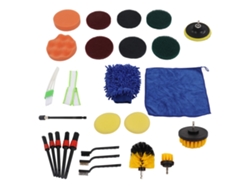 Kit de limpieza de coche de 26 piezas Herramientas de detalle Worten