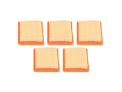 5 Filtros De Aire Para Desbrozadora Stihl Fs91, Filtro De Panel De Papel, Repuesto Para Herramientas De Jardinería.