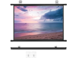 Pantalla De Proyección 4k Hd De 60 Y 72 Pulgadas, Formato 4:3/16:9, Pantalla De Proyector Manual Enrollable